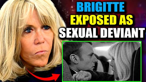 Flight Attendant Leaks Footage Proving 'Predatory' Brigitte Macron is Biologically Male