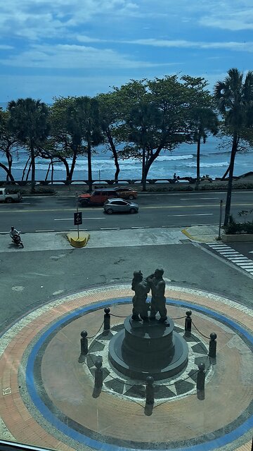 Views of the Malecon in Santo Domingo, Dominican Republic. #dominicanrepublic #ocean