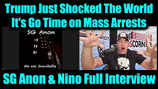 G ANON & DAVID NINO RODRIGUEZ FULL INTERVIEW 8.17.25: IT'S GO TIME ON MASS ARRESTS!