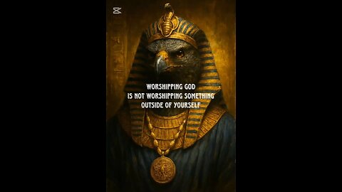 worshipping god is not worshipping something outside of yourself