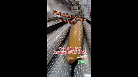 Pumpkin Spice is here!