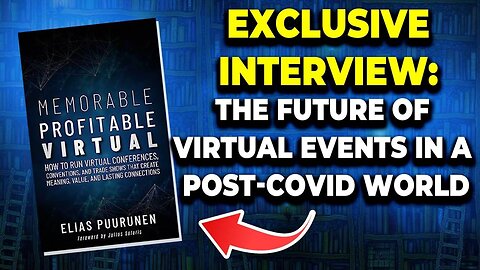 The Future of Virtual Events: Elias Puurunen with Celebrity Ghostwriter & Writing Coach Joshua Lisec