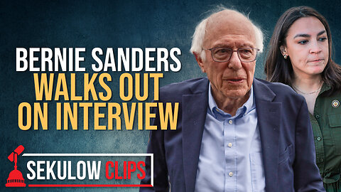 Bernie Sanders Walks Out on Interview