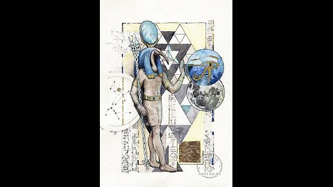 Thoth And His Father Ea Enki