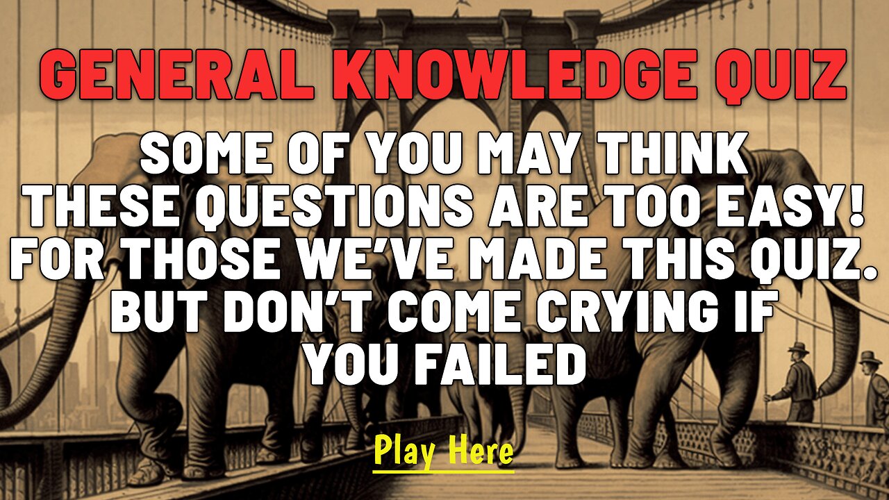 Unbeatable Knowledge Quiz