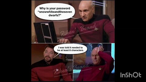 Why is your password "snowwhiteandtheseven dwarfs?"