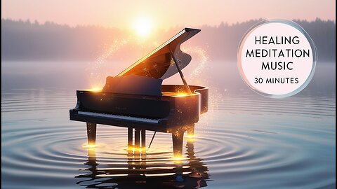 30-Minute Healing Meditation Music 🎹 | Relaxing Piano 🎶 | Stress Relief & Inner Calm 🌿✨