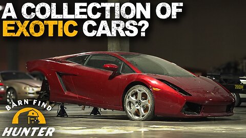 Modern Exotics Become Barn Finds? Exotic cars left in DUSTY disarray | Barn Find Hunter