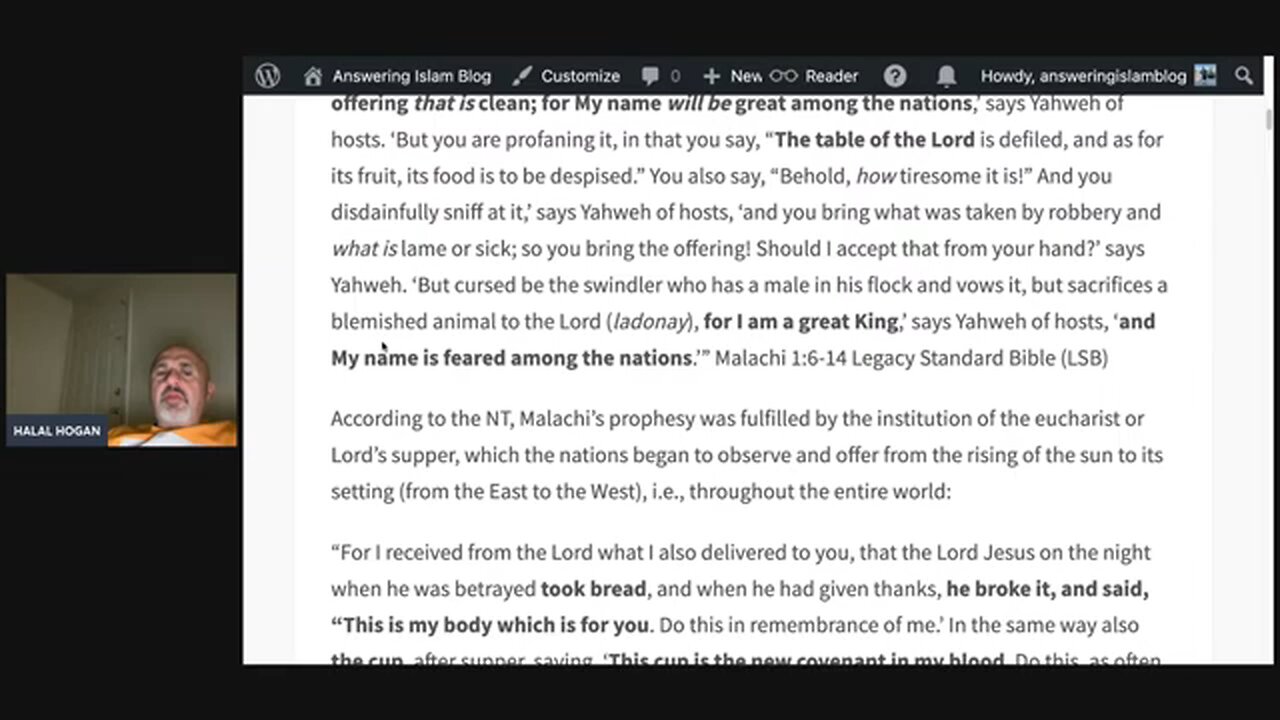 JESUS IS YAHWEH! HOW CAN WE PROVE THAT FROM CORINTHIANS? PAUL IS A TRINITARIAN: JESUS=YHWH