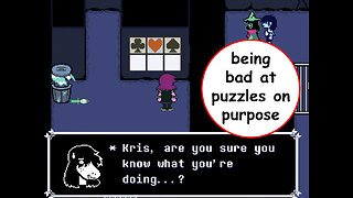 What Happens if You Mess Up Susie's First Puzzle on Purpose_ [Deltarune Chapter 1]