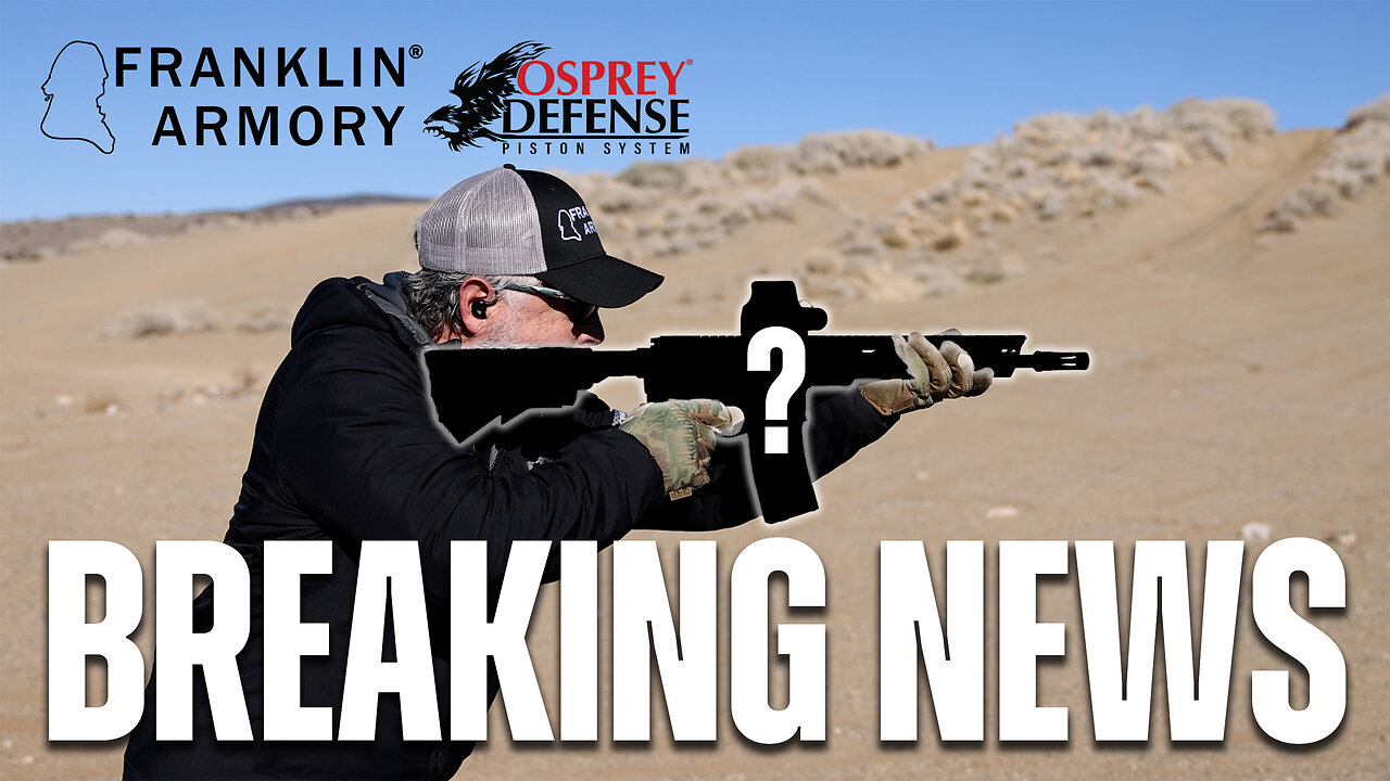 SHOT Show Breaking News: 11.5-inch Osprey Defense Self-regulating Piston AR from Franklin Armory