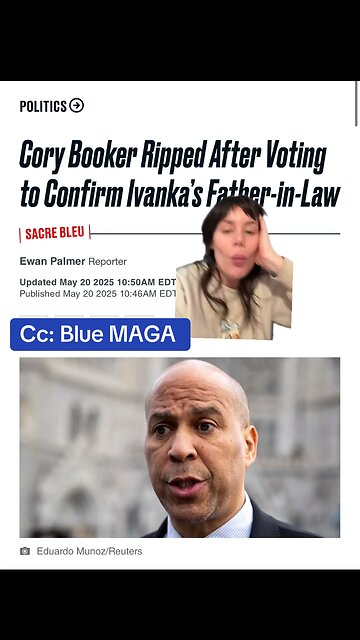 Cory Booker was the ONLY Democrat to Vote for Jared Kushner’s Dad