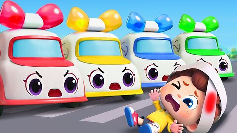 Ambulance, Please Help! | Ice Cream | Good Habits | Nursery Rhyme & Kids Song | BabyBus