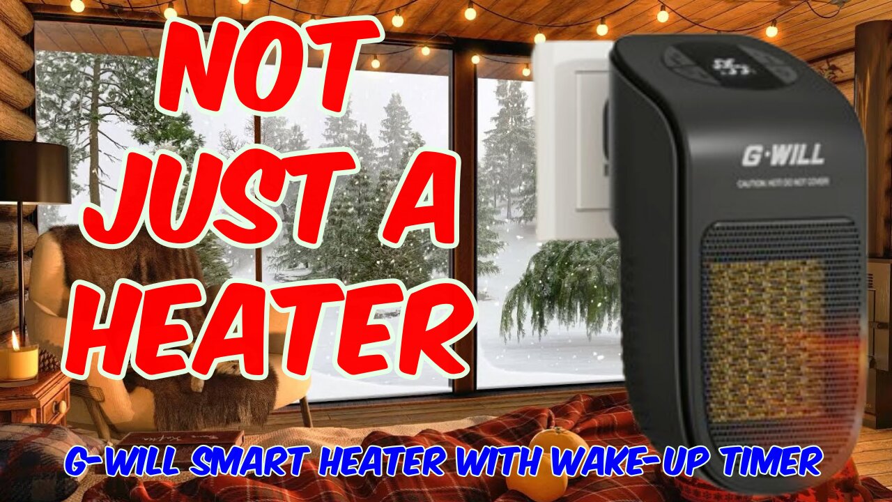 G-WILL Smart Plug-in Heater with Wake-up Timer Review