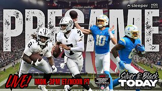 LIVE: Raiders vs Chargers Pregame Breakdown — What You’re Not Hearing on ESPN!