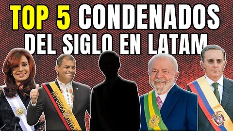 Álvaro Uribe entra al Top 5 de Expresidentes CONDENADOS en Latinoamérica