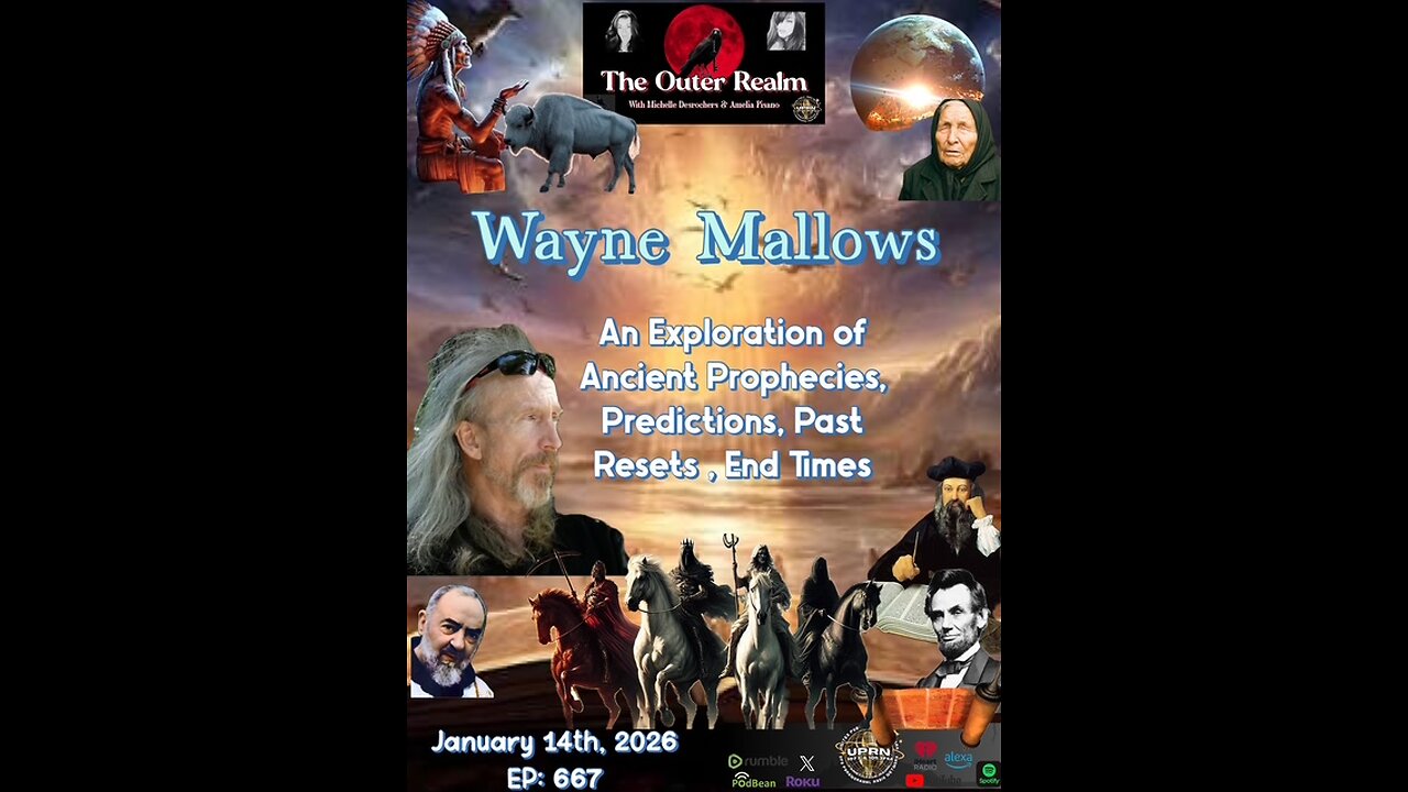 Exploring End Times, Past Resets, Ancient Prophecies, Predictions with Wayne Mallows
