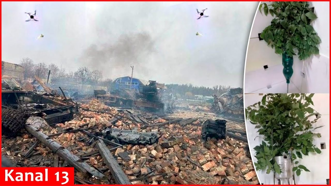 ＂Flower bombs＂ shocked Russian army： Putin's soldiers receive flowers with explosive from Ukraine