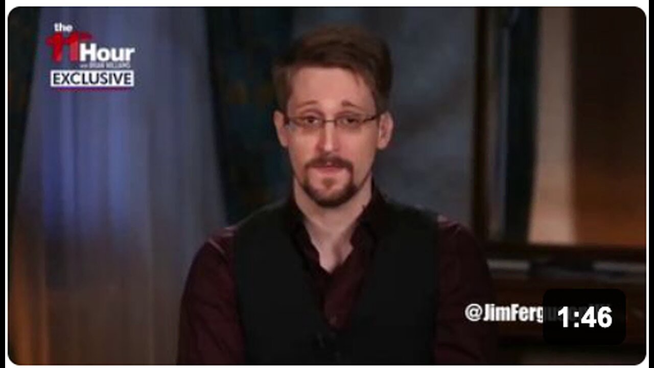 🚨 EDWARD SNOWDEN’S CHILLING WARNING IS NOW UNFOLDING IN REAL TIME