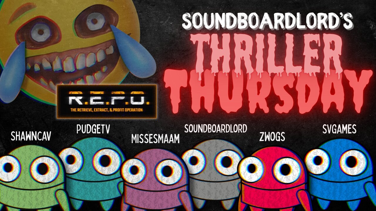 🔴THRILLER THURSDAY R.E.P.O. @8:30PM EST - Schedule 1, TARKOV, GTAV RP! | Dwindle Digby |