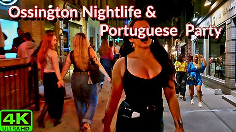 【4K】Portugal Day Nightlife Downtown Toronto Canada 🇨🇦