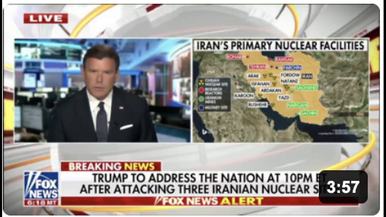 US attacks Iranian Nuclear sites
