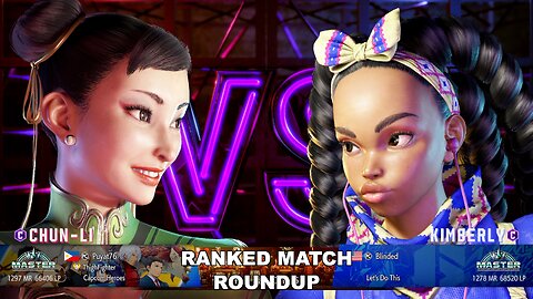 Kuya Kalbo SF6 Ranked Match Roundup. Chun Li Master Rank [Hori Fight Stick]