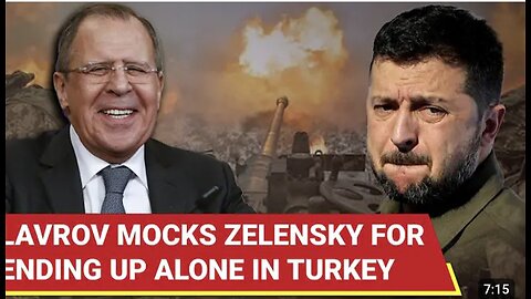 Making A Fool Of Himself': Putin Aide Lavrov Jokes As Russia 'HUMILIATES' Zelensky In Turkey