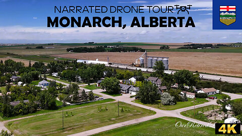🚁 Monarch, Alberta 🌾 4K Drone