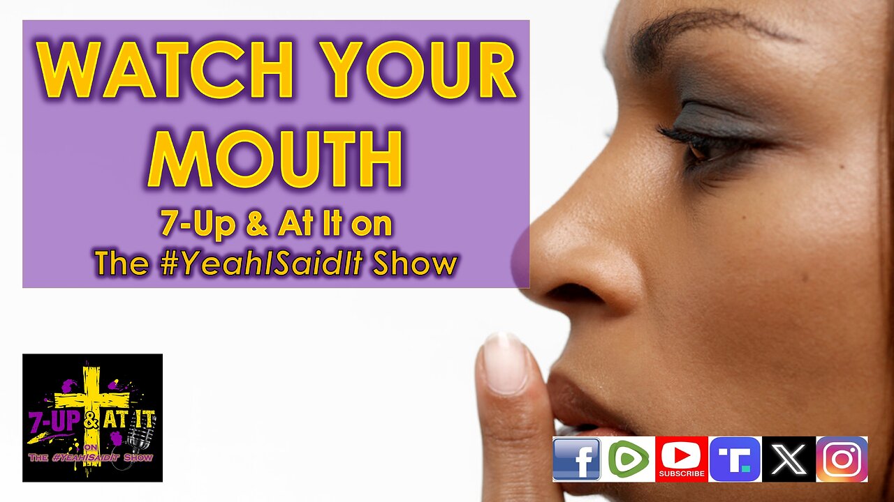 WORD OF THE DAY: EPHESIANS 4:29 - WATCH YOUR MOUTH