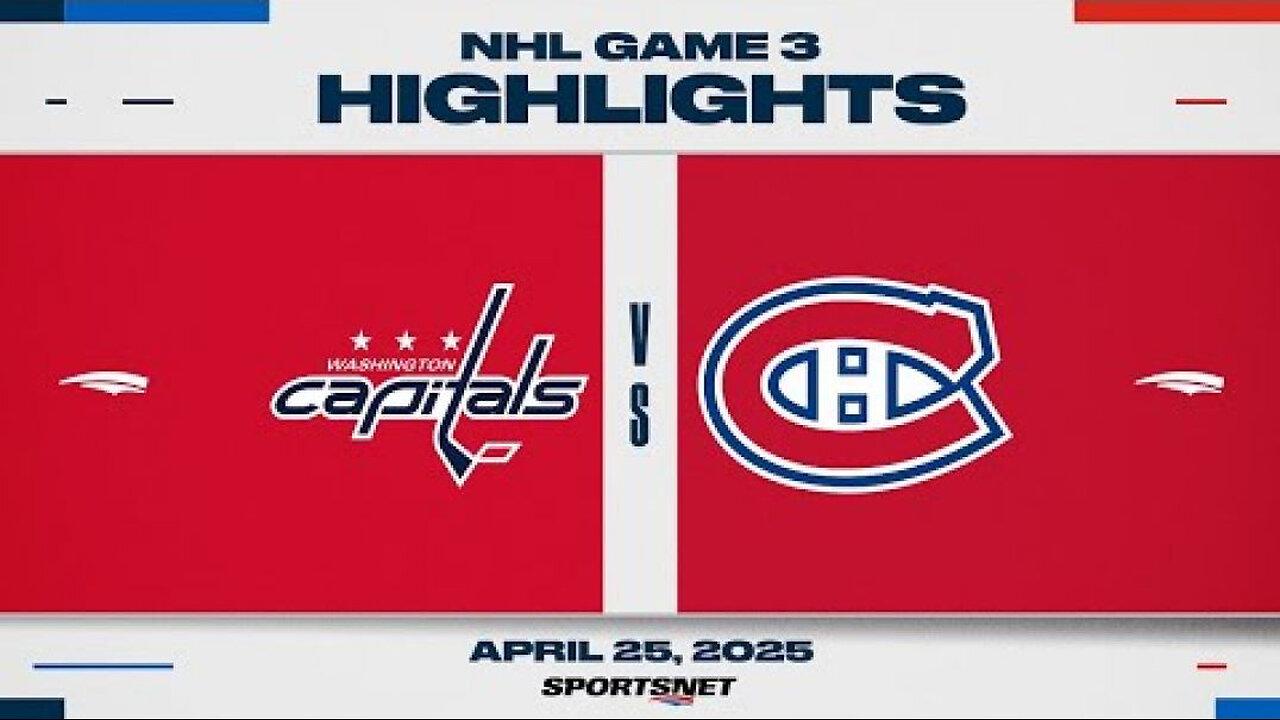 NHL Game 3 Highlights | Capitals vs. Canadiens