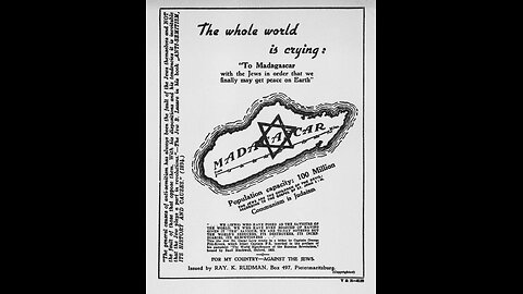 Holohoax Brief 5: Hitler's final solution was emigration not extermination ~ RJMI Lecture