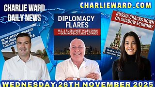 CHARLIE WARD DAILY NEWS WITH CHARLIE WARD, PAUL BROOKER & DREW DEMI WEDNESDAY 26TH NOVEMBER 2025