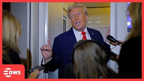FULL VIDEO: President Trump Takes Reporters' Questions On Air Force One Flight Back To D.C.