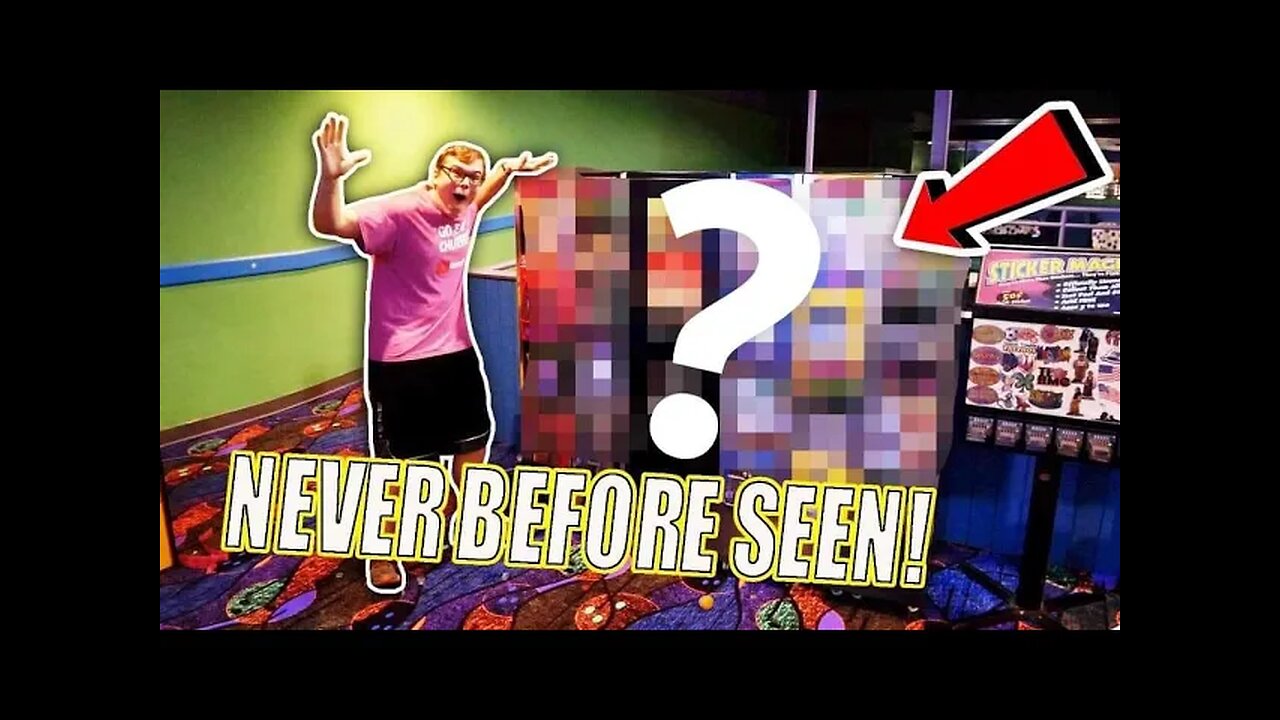 NEVER BEFORE SEEN ARCADE GAME!