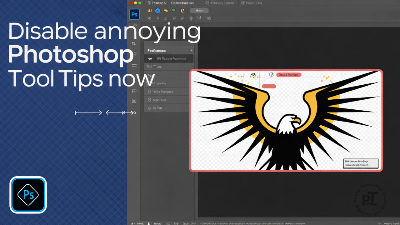 Disable ANNOYING Photoshop Tool Tips NOW