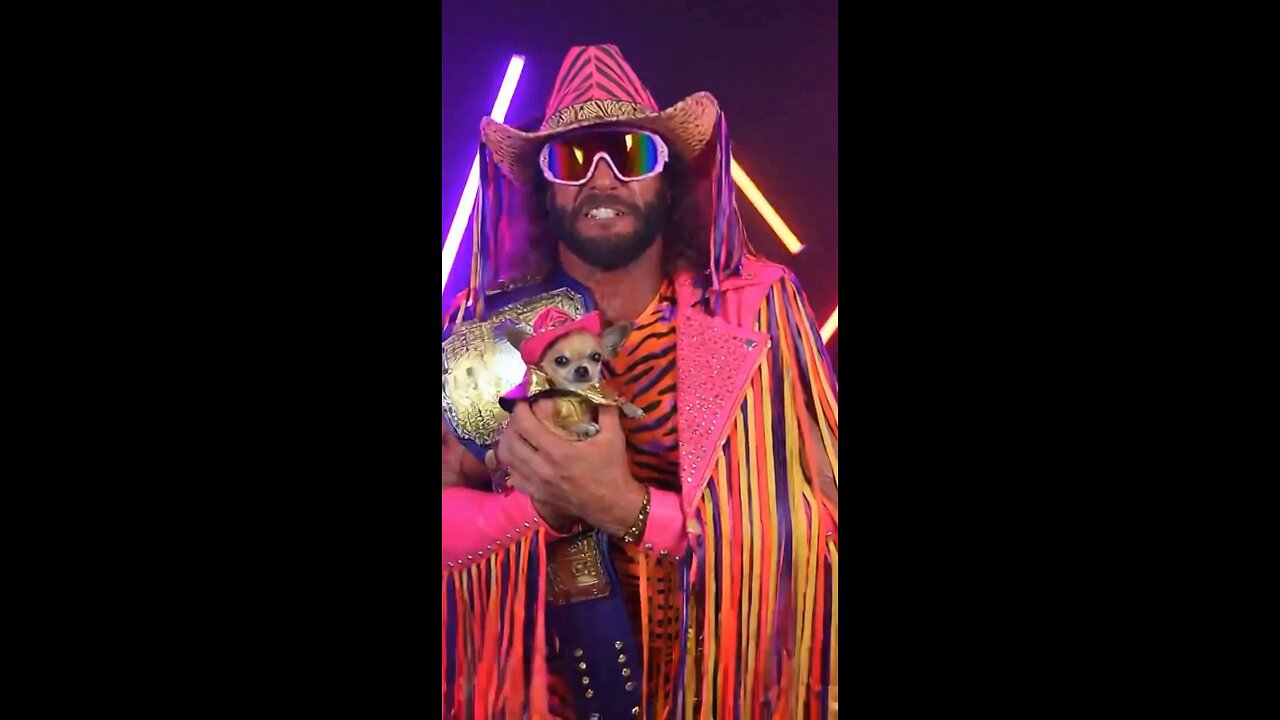 Macho Man and His Chihuahua