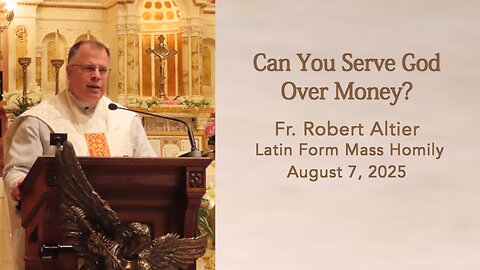 Can You Serve God Over Money?
