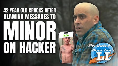42 Year Old CRACKS After Blaming Messages to Minor on Hacker (Bethpage, NY)