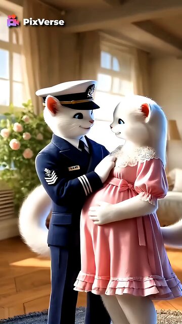 The Abandoned mermaid cat triggers Tsunami 🥵😭