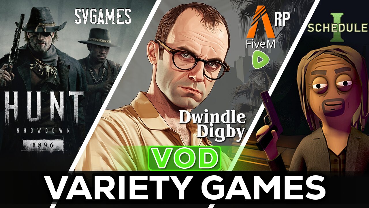 🔴LIVE IN 1440p! - Sea of Thieves, Schedule 1, TARKOV, GTAV RP!! | Dwindle Digby | - Come Hang Out!