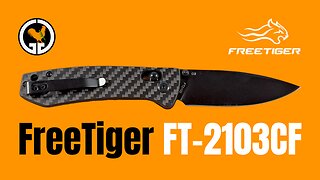FreeTiger FT-2103CF Pocket Knife