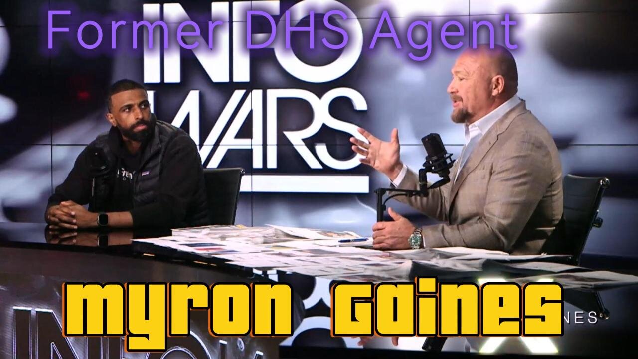 Myron Gaines Former DHS Agent. Freash and Fit podcast.
