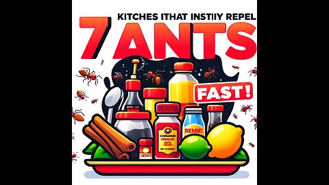 7 Kitchen Items That Instantly Repel Ants | DIY Ant Control Hacks