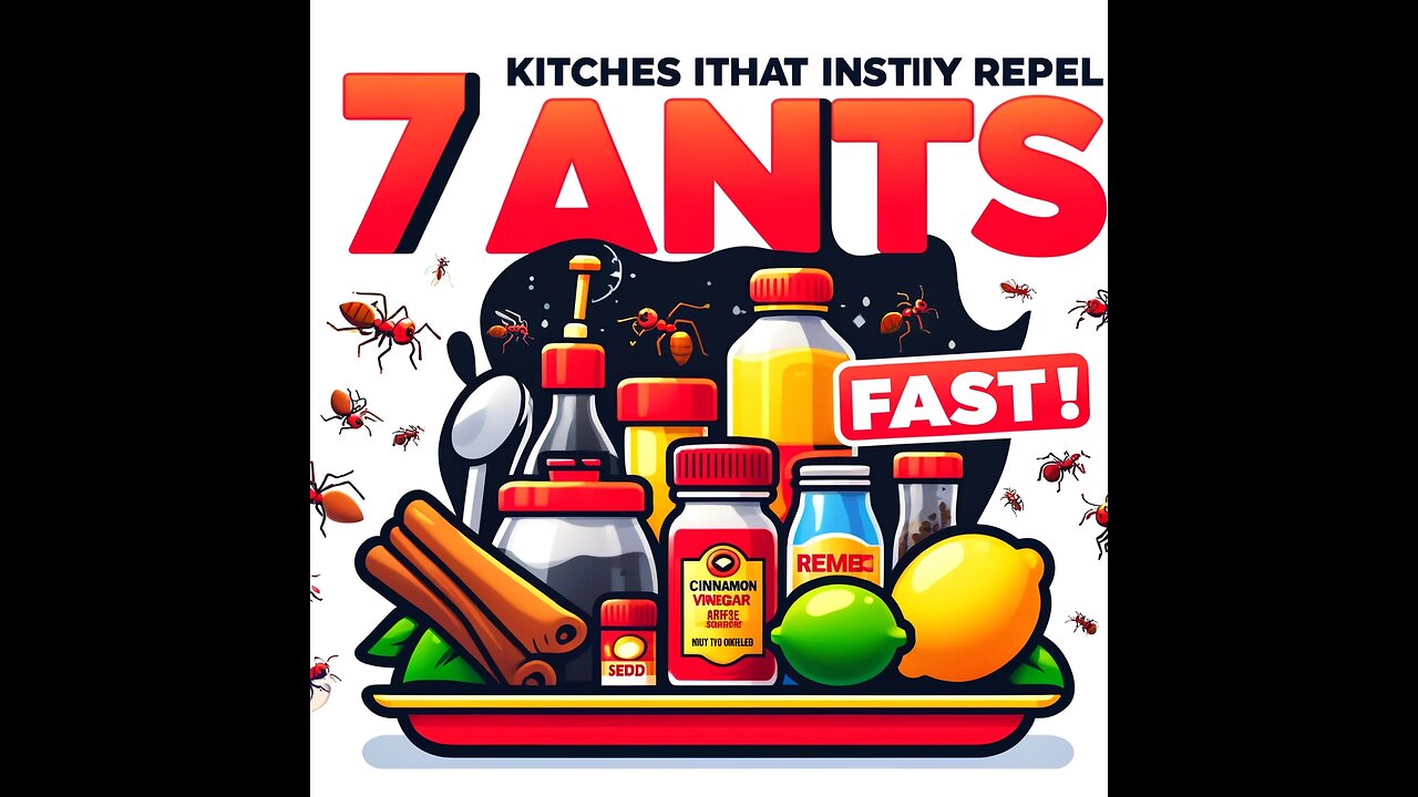 7 Kitchen Items That Instantly Repel Ants | DIY Ant Control Hacks