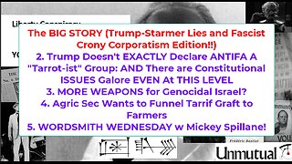 Liberty Conspiracy LIVE 9-18-25 Trump in UK, Epstein Files, Zionist Maniacs