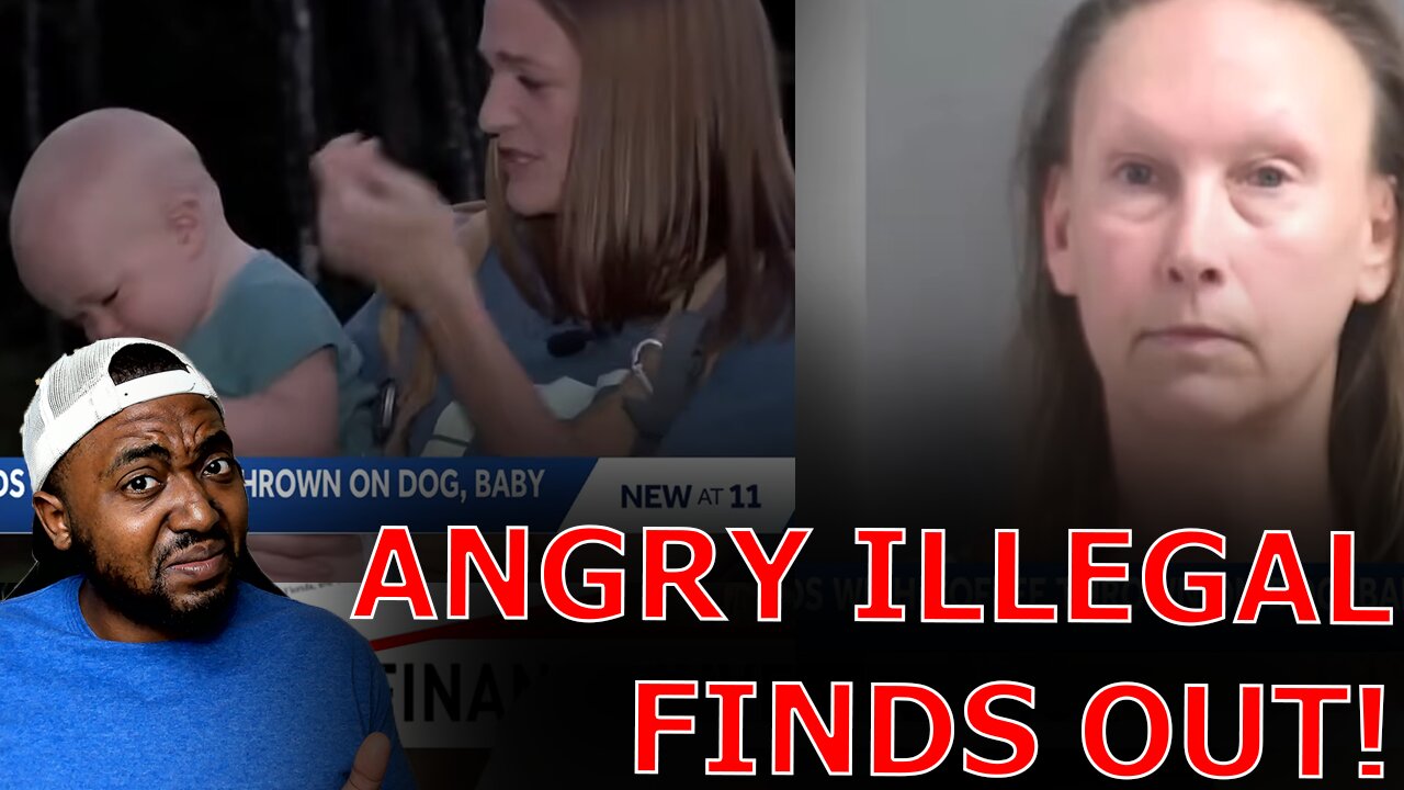 Illegal Immigrant FACES Deportation After Being CHARGED For THROWING COFFEE On Woman's Baby And Dog!