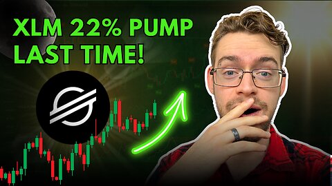 XLM Pumped 22% Last Time, And The Pattern Is REPEATING!