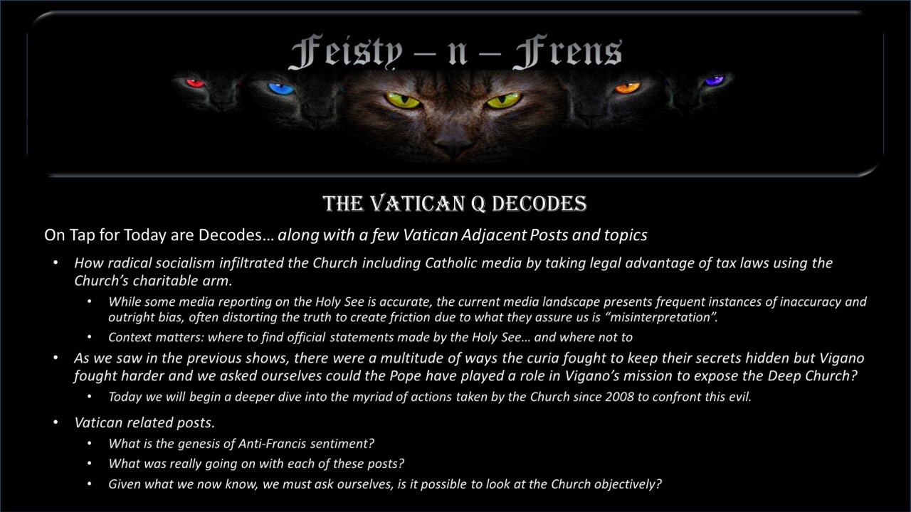 Vatican Decodes... and a then some