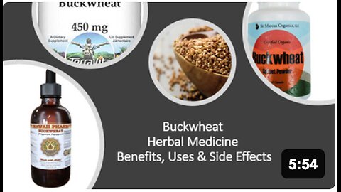 Buckwheat Herbal Medicine Benefits, Uses & Side Effects